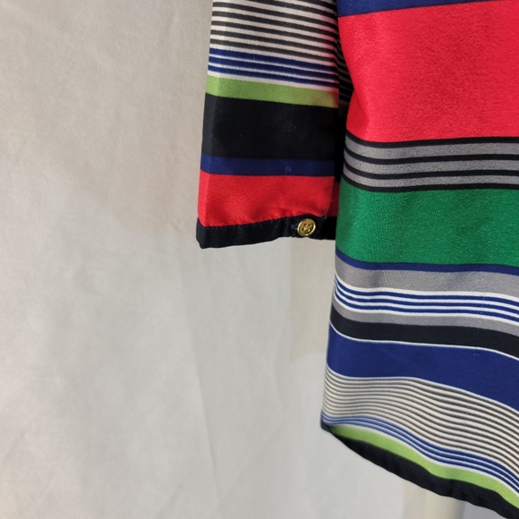 Banana Republic Striped Blouse. Women's Large. - Picture 5 of 7